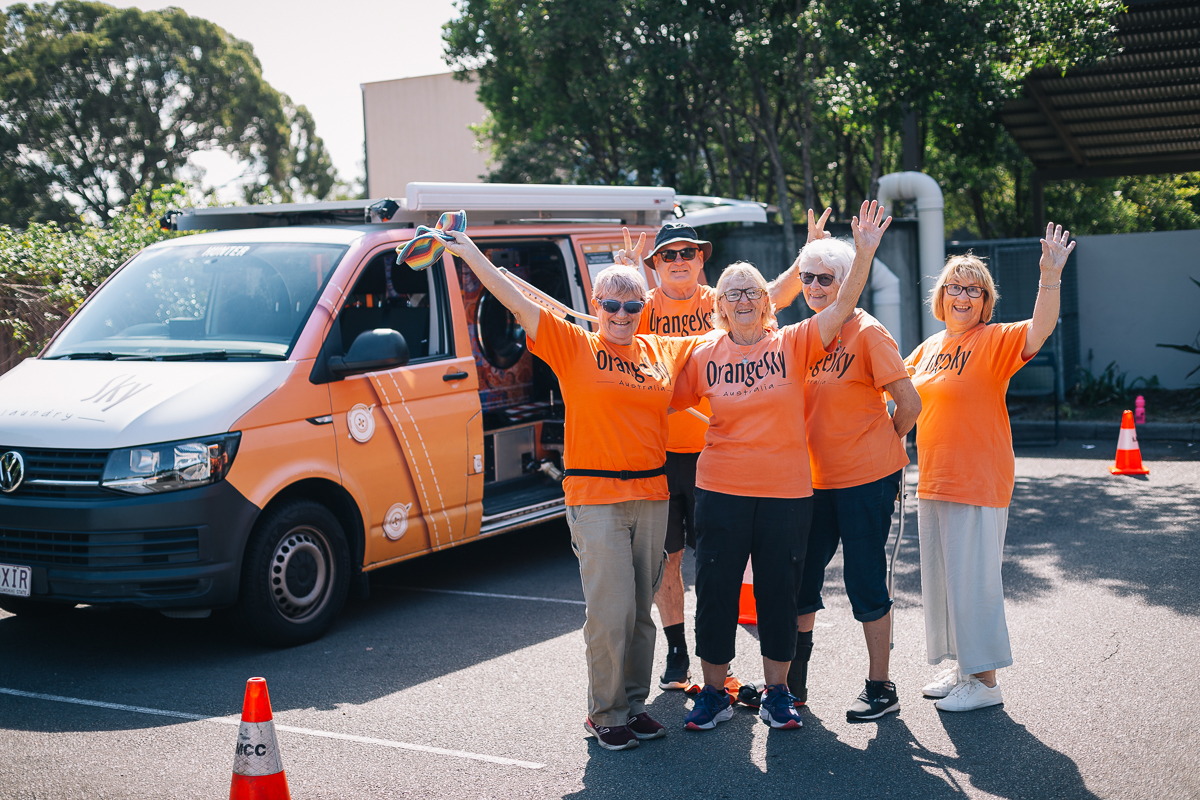 Orange Sky Newcastle Volunteers