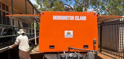 Orange Sky service, Mornington Island