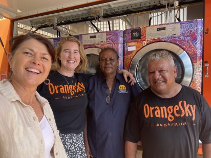 Orange Sky in Mornington Island